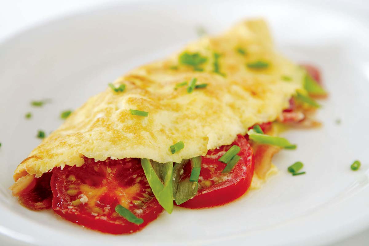 Recipes: 40 Second Omelette - Grey Power